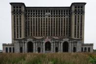 <p>The long-vacant, 18-story, Michigan Central Station was purchased in 2018 by Ford Motor Company in the hopes that the building will one day be restored to its former glory.</p><p>Photo: Flickr/<a href="https://www.flickr.com/photos/johnath/9203442503/in/photolist-f2h3Pa-9atbws-7GgmMU-28xqcvB-6jxKTi-5Tscj8-2ejanbL-4nd6sK-8vVhfV-7b3rGL-UXU8YR-UnSGZU-24q6H4V-UUoBMA-7vYJAf-7b3qYW-89GCkF-TJsyzR-fUjpxH-7vYLf5-7vVne2-TJsChR-9Sq32e-6b6ku9-4pViw9-k3iA6-e6fH74-6jBcdf-6EyUnv-9fmBKJ-TJsANZ-UUoCa9-6jTAdH-6vJfMJ-6jJU5W-TFvKYf-8Pkdxm-aALvF1-382VNn-6vDZ4K-RgrA3q-6jY4hU-6jBWBN-6jxL82-6jK37J-UnSGeL-amVLo2-94ejx3-Y5EGZQ-6jJTtS" rel="nofollow noopener" target="_blank" data-ylk="slk:Johnathan Nightingale;elm:context_link;itc:0;sec:content-canvas" class="link ">Johnathan Nightingale</a></p>