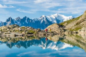 <span class="article__caption">There’s a reason this trek through the Alps is one of the most iconic in the world. </span> (Photo: Alex Treadway/Photodisc via Getty Images)