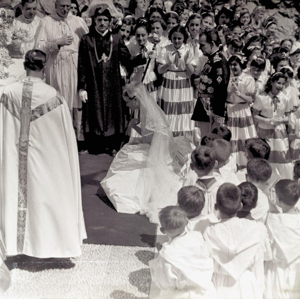 wedding of grace kelly and prince rainier iii if monaco