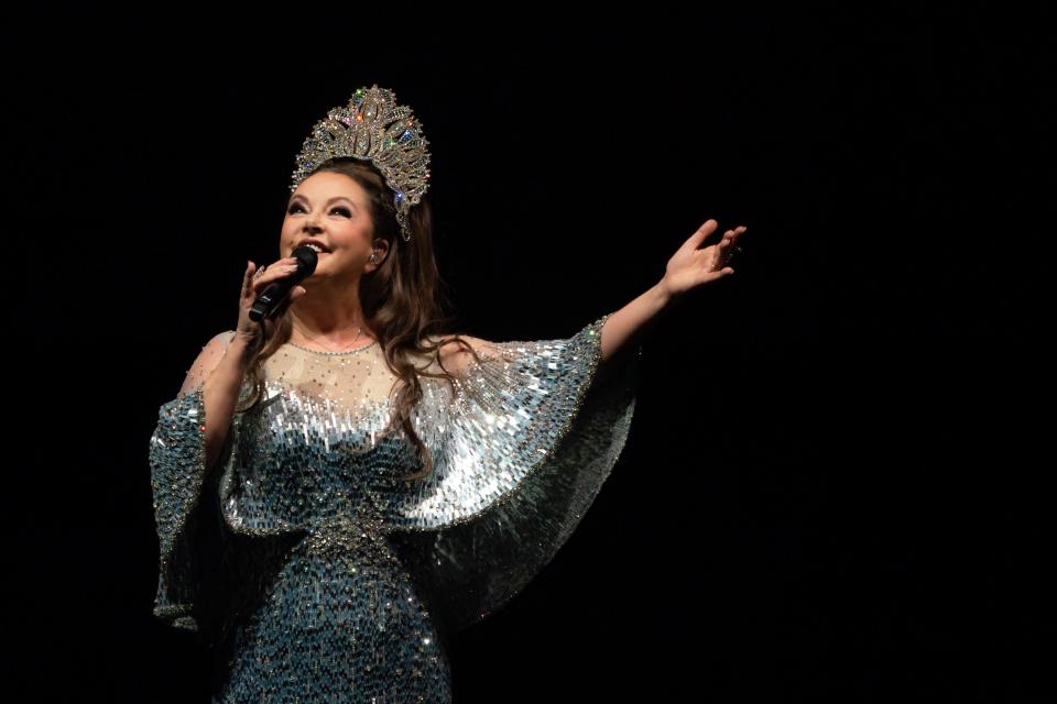 English singer Sarah Brightman will perform a holiday show in Naples in December 2023.