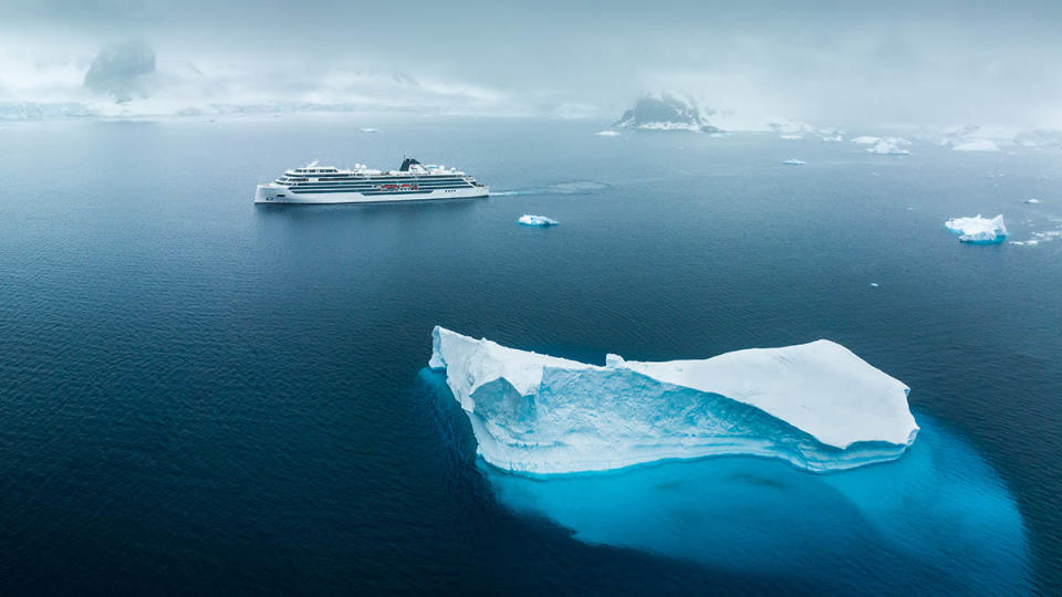 Viking Octantis in Antarctica