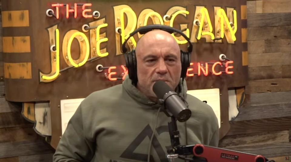 Rogan listened as McGraw described his conversations with border agents along the Texas-Mexico frontier. YouTube/PowerfulJRE