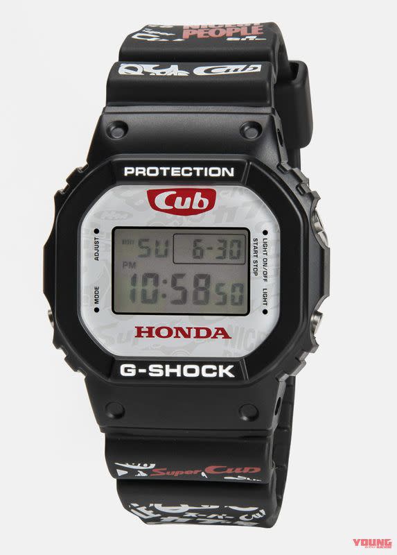 HONDA與CASIO聯名推出「Super Cub 60周年紀念錶」
