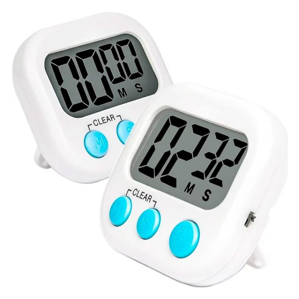 <p><a href="https://go.redirectingat.com?id=74968X1596630&url=https%3A%2F%2Fwww.walmart.com%2Fip%2FHKEEY-Kitchen-Timer-2-Pack-Digital-Kitchen-Timer-Big-Digits-Loud-Alarm-Magnetic-Backing-Stand-for-Cooking-Baking-White%2F948827779&sref=https%3A%2F%2Fwww.bestproducts.com%2Feats%2Fgadgets-cookware%2Fg46697157%2Fgifts-for-chefs%2F" rel="nofollow noopener" target="_blank" data-ylk="slk:Shop Now;elm:context_link;itc:0;sec:content-canvas" class="link ">Shop Now</a></p><p>Kitchen Timer </p><p>walmart.com</p><p>$10.99</p>