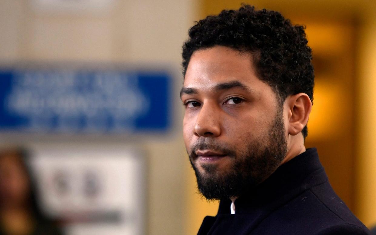 Chicago police released hundreds of files from the investigation into Smollett's claim he was attacked by two men - FR36811 AP