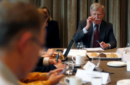 U.S. National Security Advisor John Bolton visits London