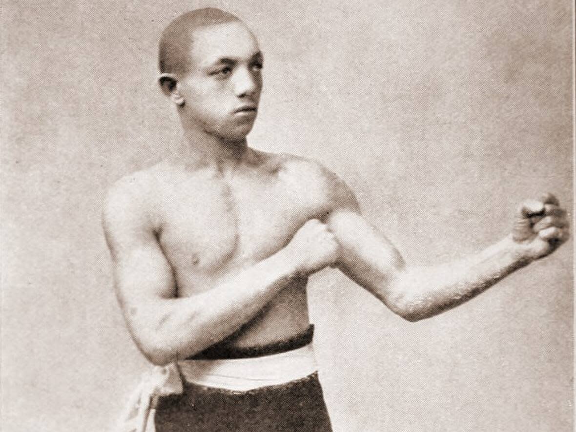 George Dixon of Africville, N.S., was the first Black world champion in boxing history and the first Canadian to win a world title. (Wikipedia - image credit)
