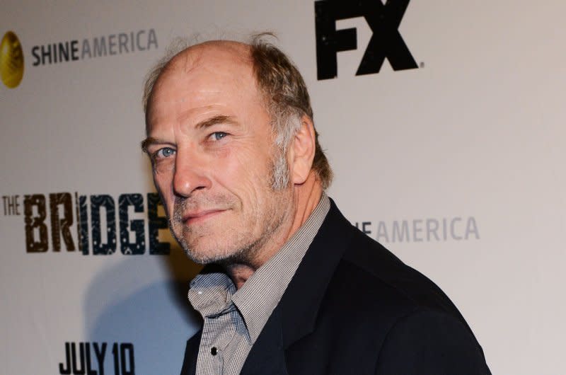 Ted Levine attends "The Bridge" premiere in 2013. File Photo by Jim Ruymen/UPI