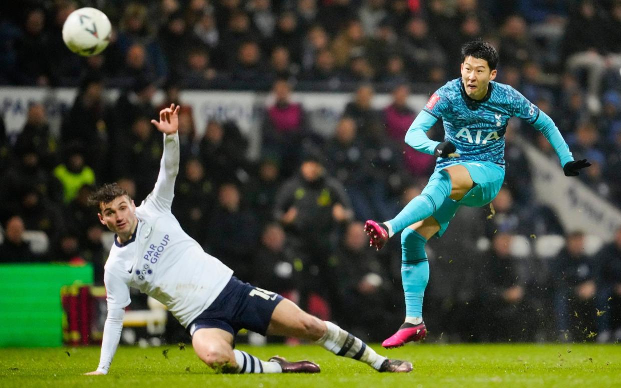 Son Heung-min - Preston North End vs Spurs, FA Cup live: score and latest updates - AP/Jon Super