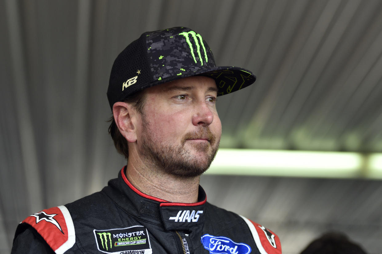 Kurt Busch has his first win of 2018. (AP Photo/Derik Hamilton)