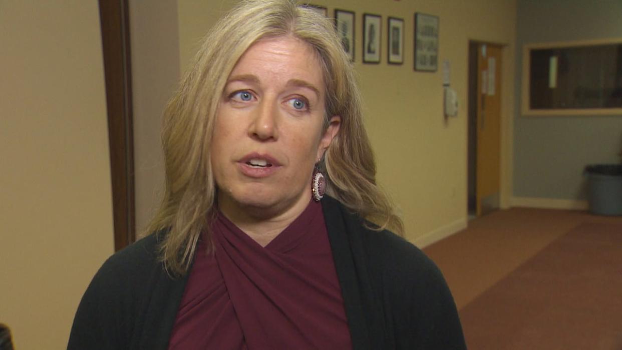 Liberal Leader Susan Holt says when so many are struggling to make ends meet, it's unreasonable to ask them to pay more for a federal carbon tax increase (Ed Hunter/CBC - image credit)