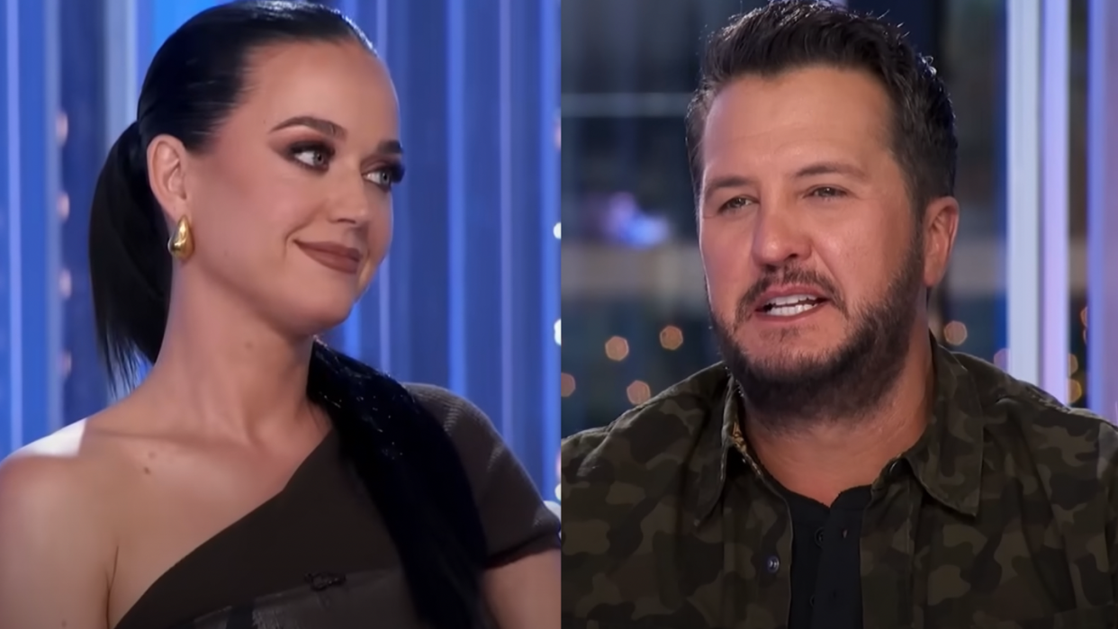 american idol 2024 luke bryan katy perry dragged audition instagram