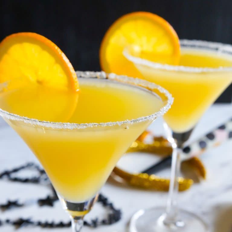 Orange and Elderflower Cocktail