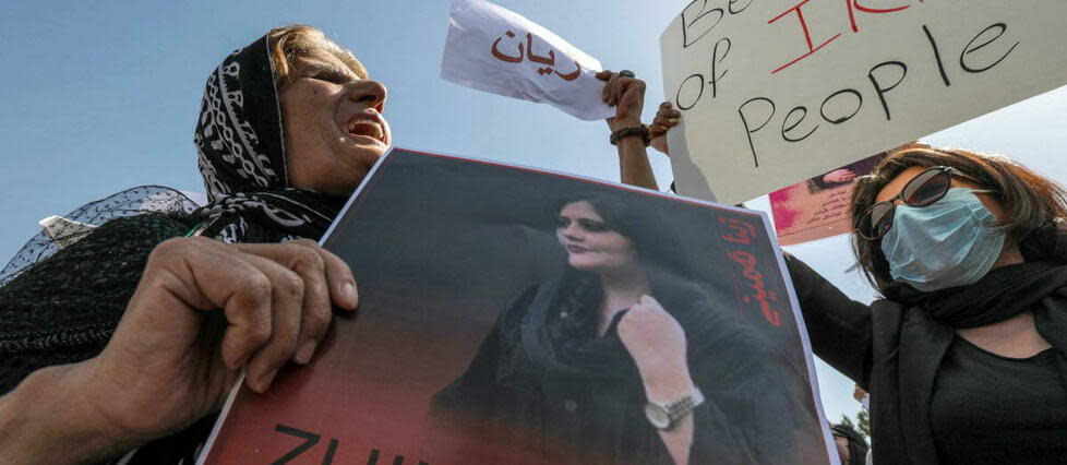   Plus de 700 personnes ont été arrêtées, depuis le début des manifestations, selon la police iranienne.  - Credit:SAFIN HAMED / AFP