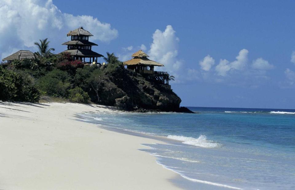 Necker Island, Turtle Beach (Foto de Marka/UIG via Getty Images)