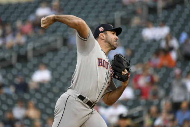 Houston Astros 9, Minnesota Twins 1: Javier K — can't hit it, too