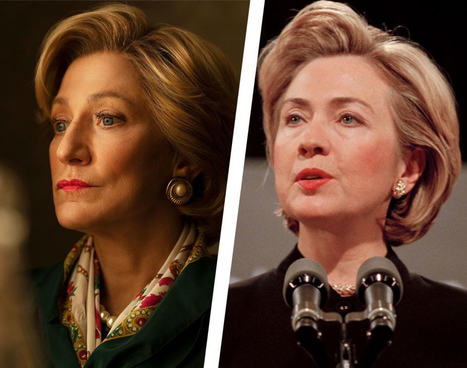 3) Edie Falco - Hillary Clinton