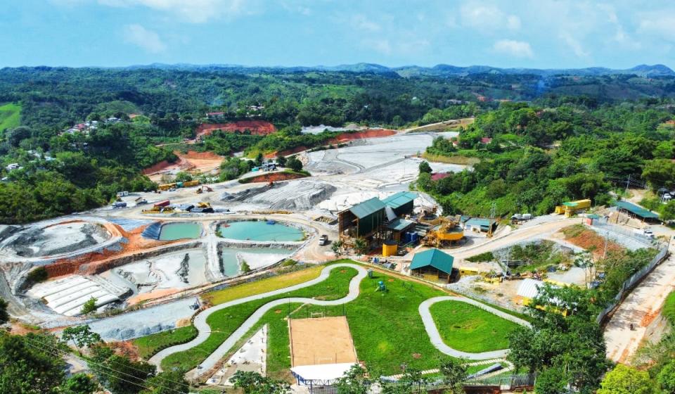 Depósito de relaves y Ecoparque El Colibrí. Foto: Cortesía Aris Mining