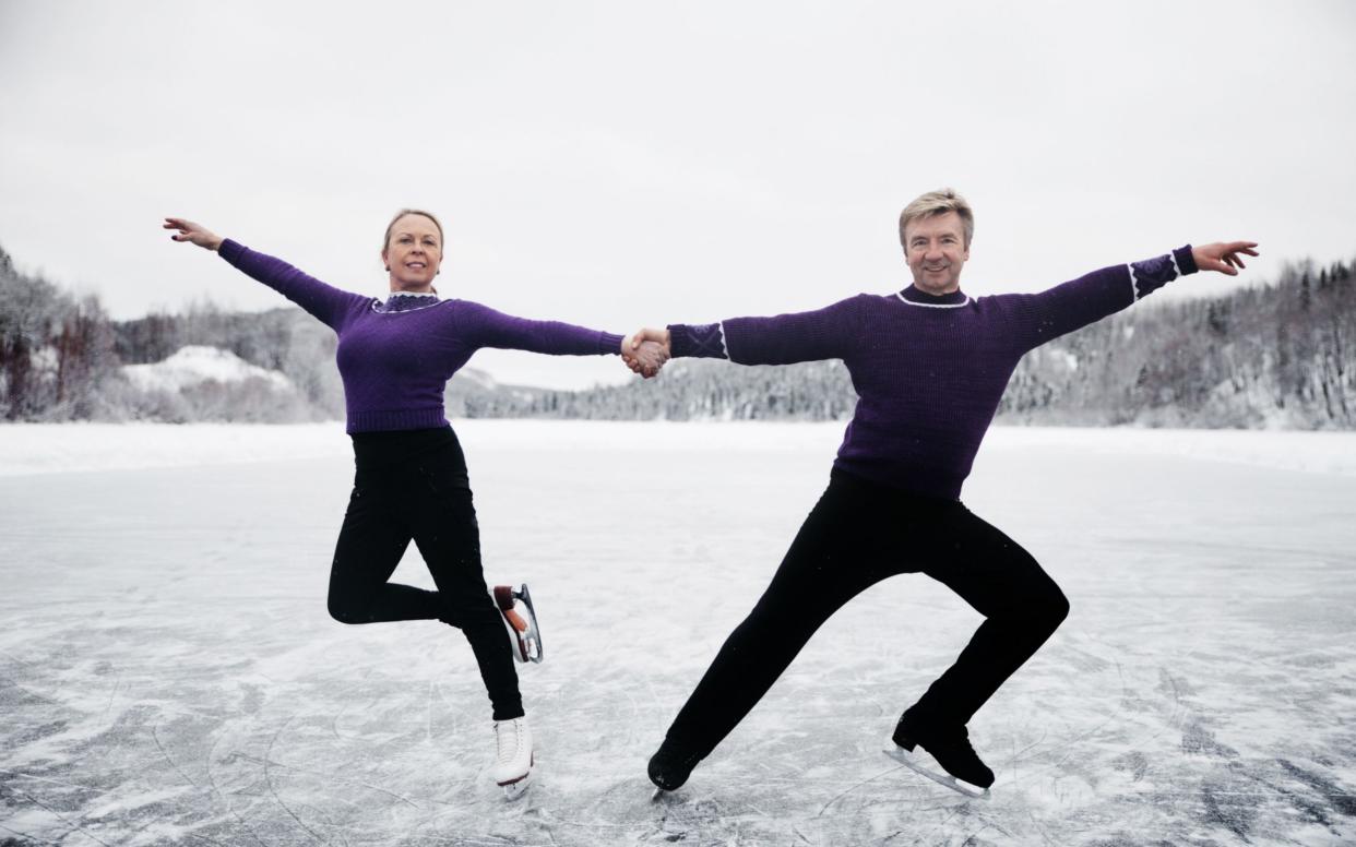 Jayne Torvill and Christopher Dean travelled to Alaska in search of ice - or water - ITV