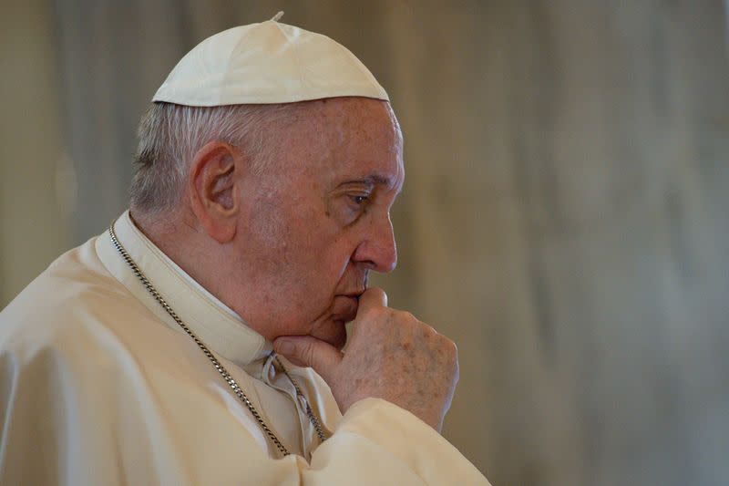 Pope Francis leads prayer for peace in Rome