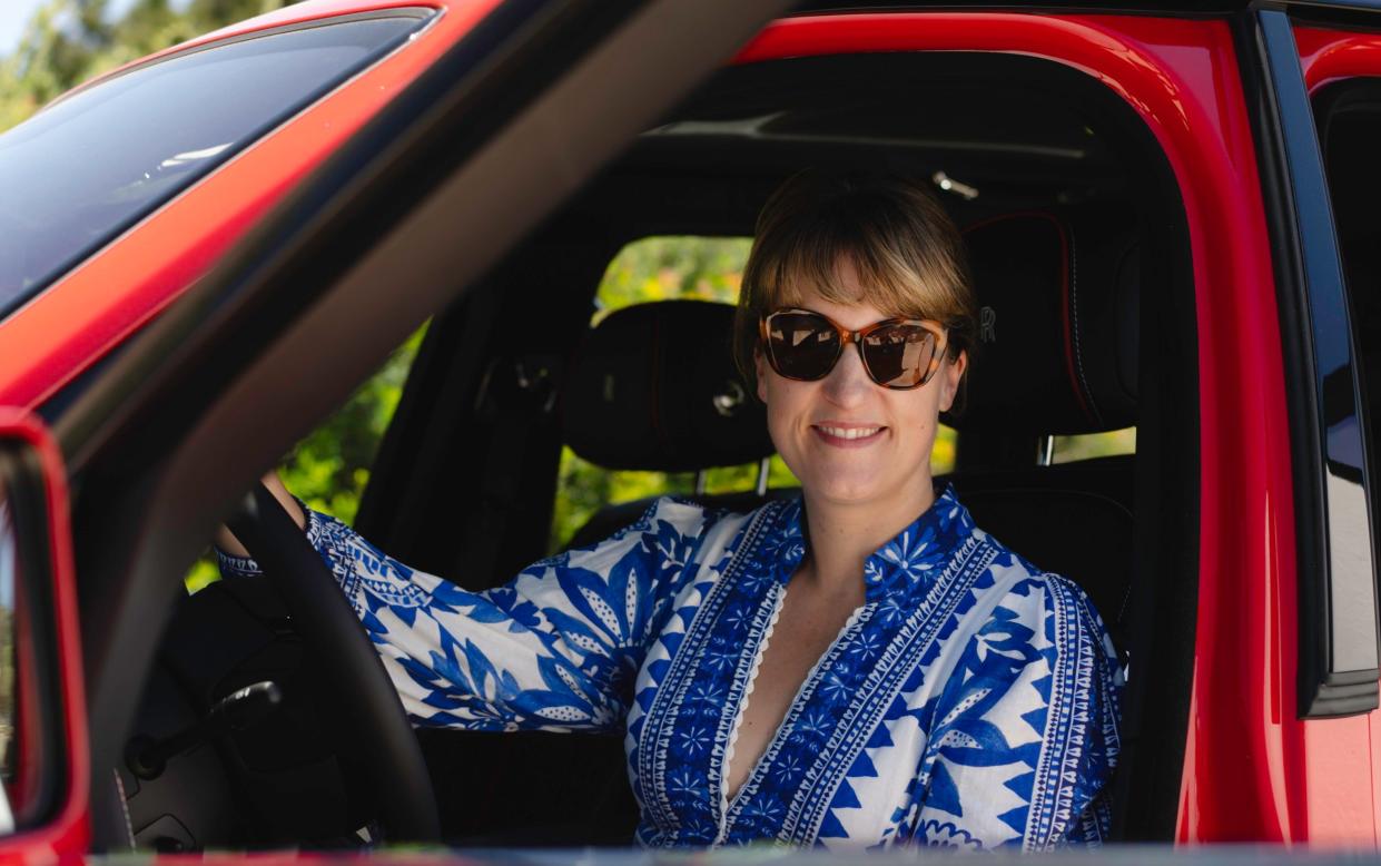 The status symbol for rappers? Sophia in a Rolls-Royce Cullinan