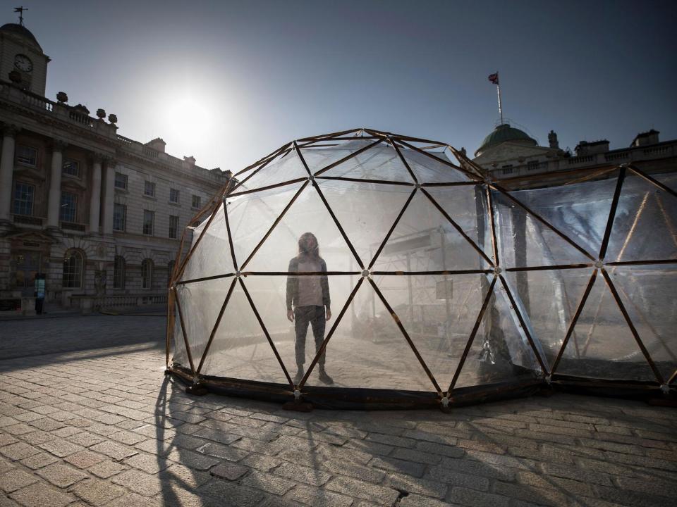 Earth Day: Technology designed to clean air in schools and hospitals trialled in London 'pollution pods'