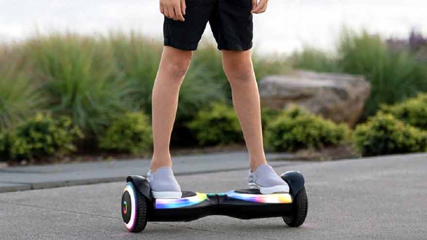 La velocidad de un hoverboard varía según la marca. 