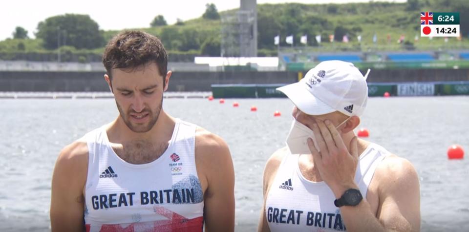 GB’s Oliver Cook apologises after men’s four row into wrong lane (BBC)