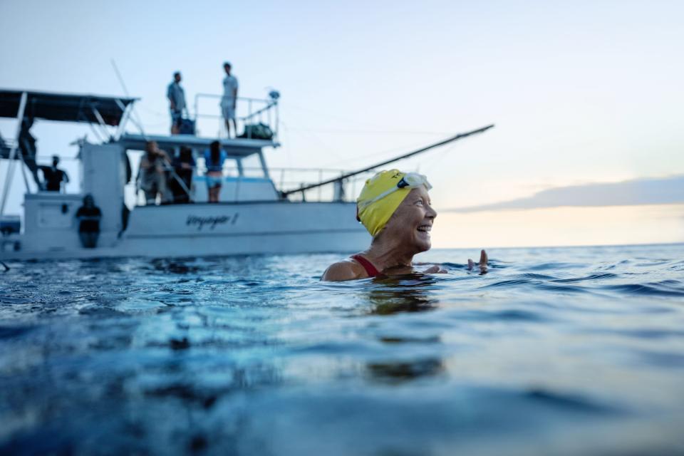 ‘Nyad’, Annette Bening as Diana Nyad