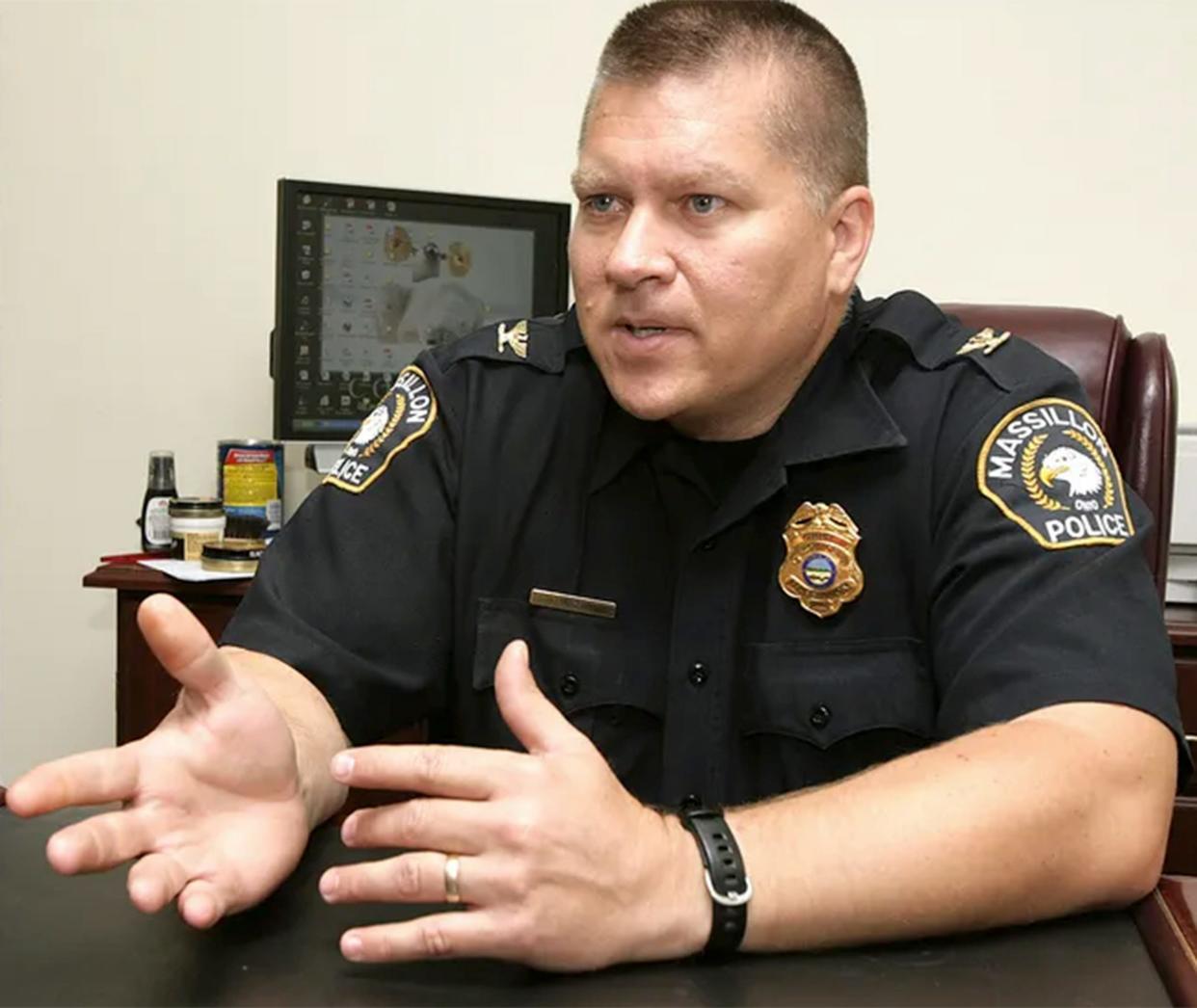 Massillon Police Chief Keith Moser is slated to retire July 17. He has served more than 10 years as the city's head of police.