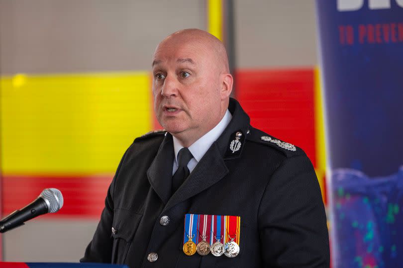 Ross Haggart, chief officer for the Scottish Fire and Rescue Service -Credit:Perthshire Advertiser