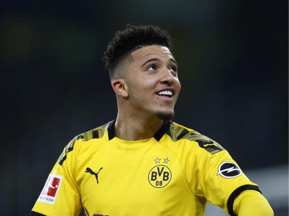 Jadon Sancho has been linked strongly with Manchester United (Rex)