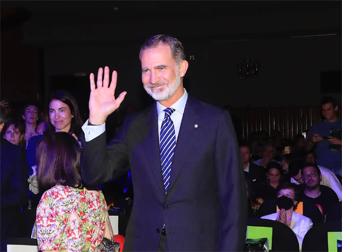 El rey Felipe en el estreno de Sin límites