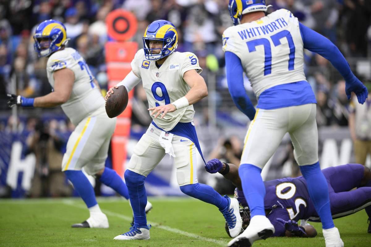 Rams vs. Ravens final score: Matthew Stafford is PERFECT in second half -  Turf Show Times