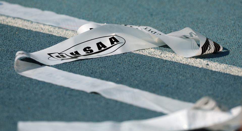 High School athletes gather at BYU in Provo to compete for the state track and field championships on Saturday, May 20, 2023. | Scott G Winterton, Deseret News