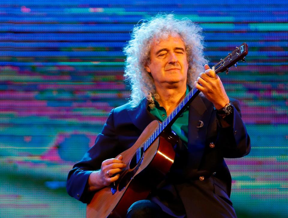 Brian May, guitarist of Queen