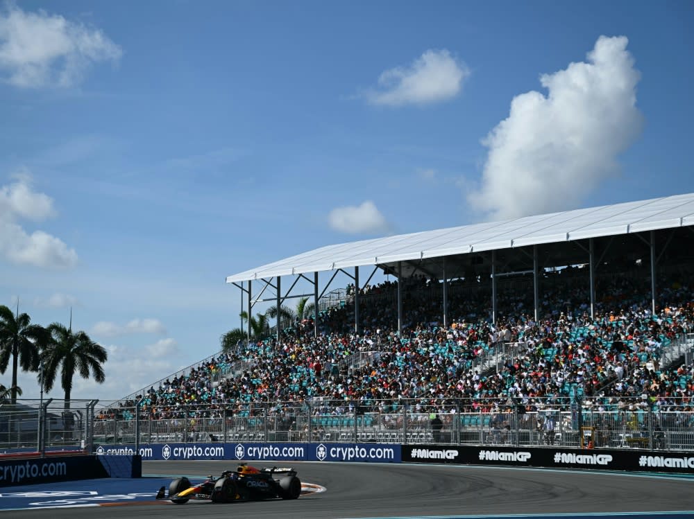 Max Verstappen in Miami (Jim WATSON)
