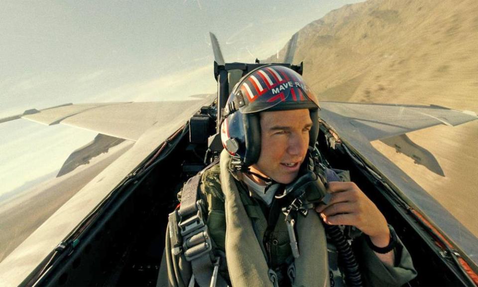 Tom Cruise in Top Gun: Maverick.