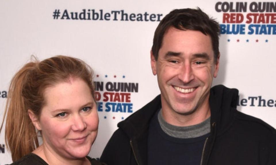 Amy Schumer said husband Chris Fischer "keeps it so real." (Photo: Bryan Bedder via Getty Images)