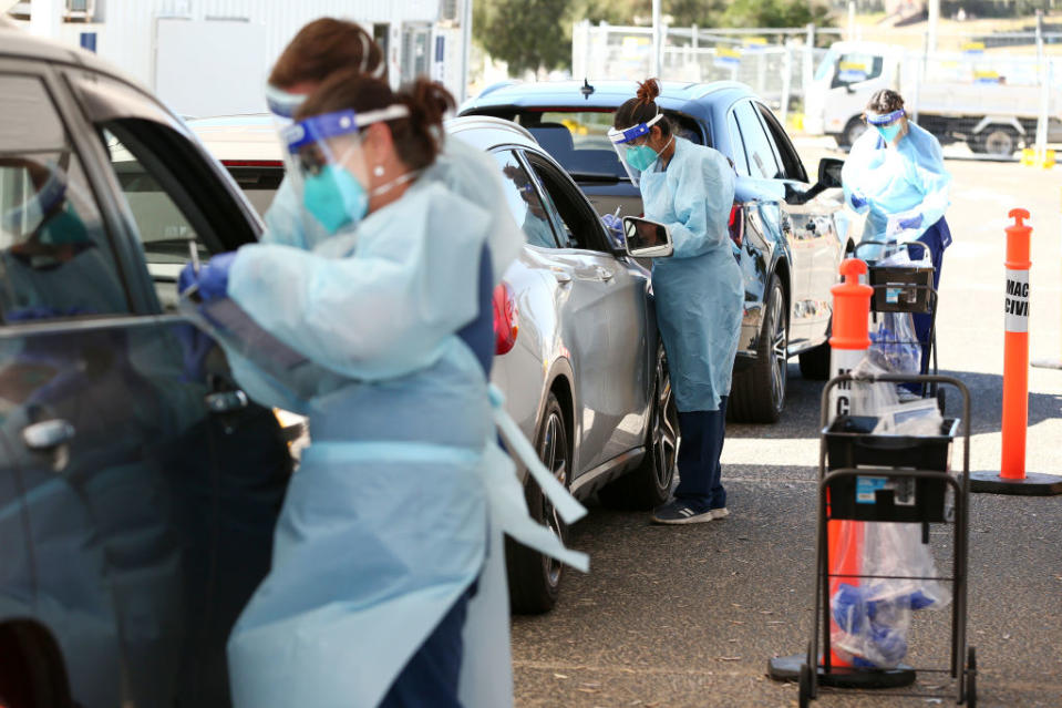 NSW Health are calling on residents to come forward and get tested. Source: Getty