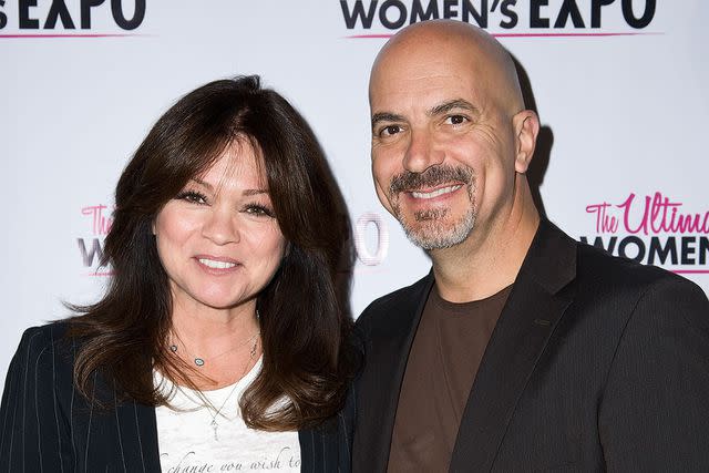 <p>Vincent Sandoval/Getty</p> Valerie Bertinelli and ex husband Tom Vitale in 2012