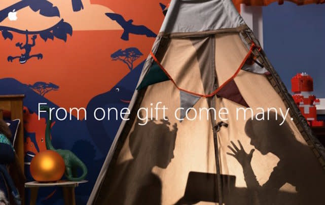 Apple's Holiday 2014 Shopping Theme