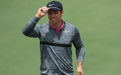 Paul Casey salutes the crowd - Credit: Getty