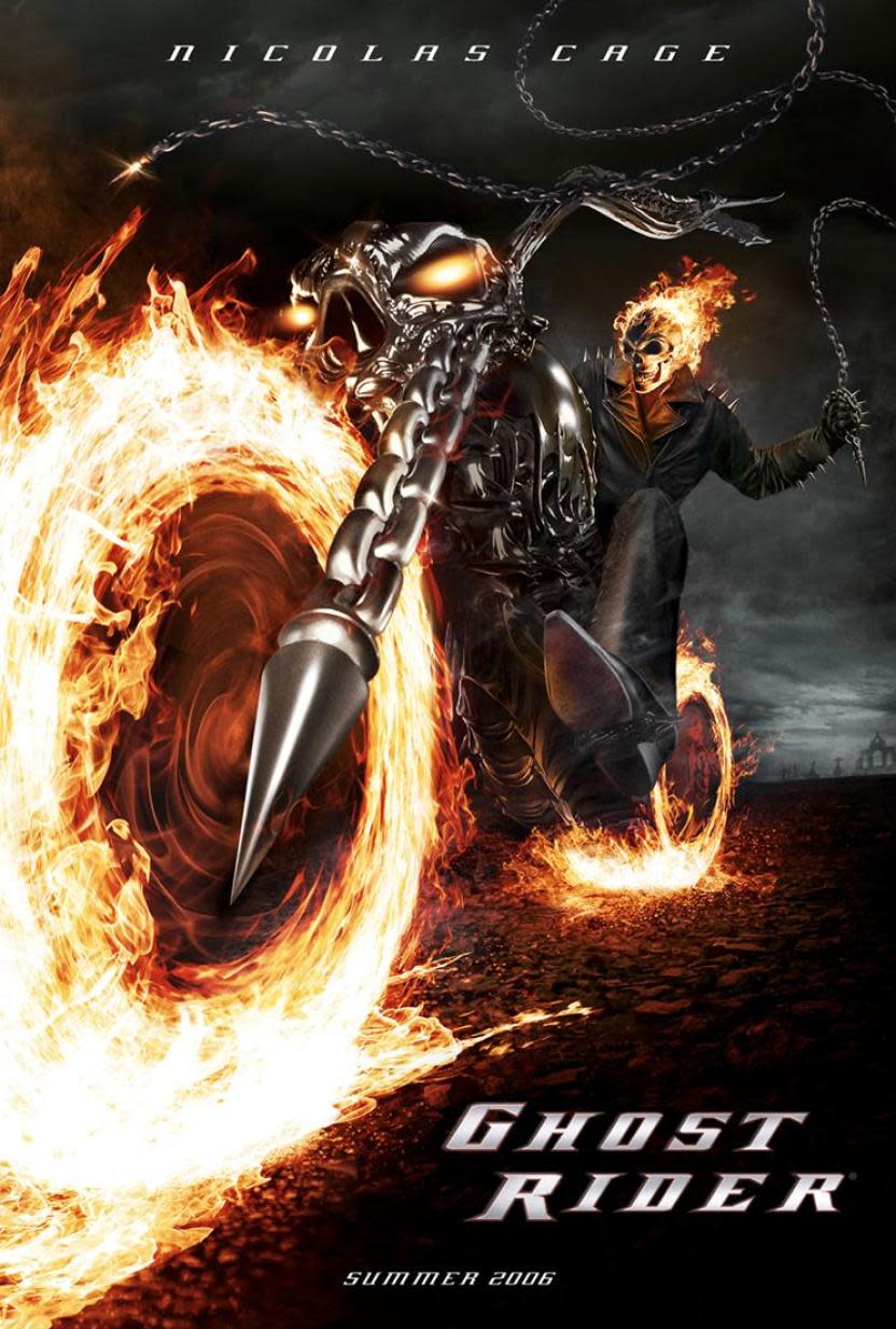 Póster Oficial de Ghost Rider: El Vengador Fantasma (Fuente: IMDb)