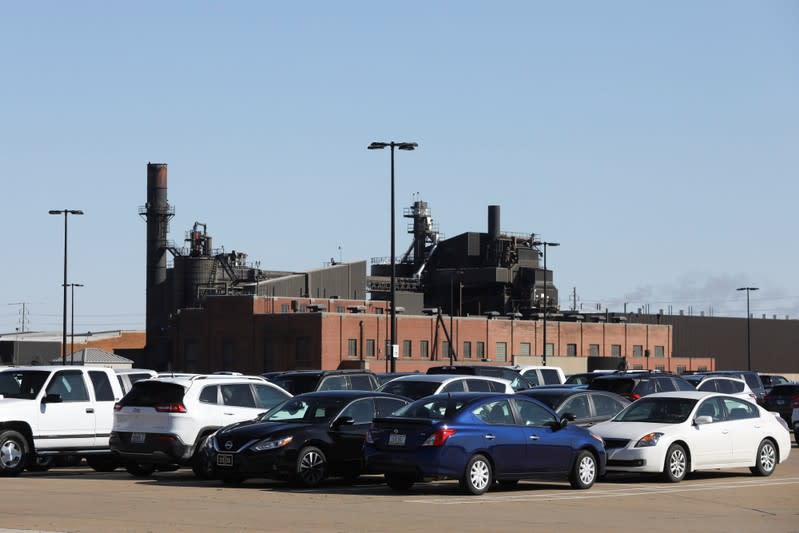 John Deere's Harvester Works facility is seen in East Moline