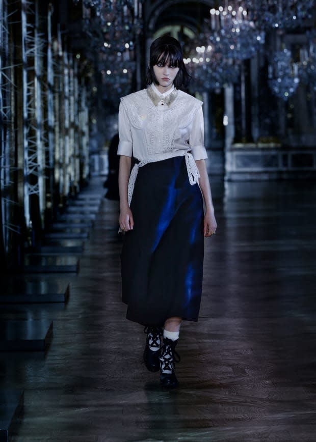 <p>A look from the Dior Fall 2021 collection. Photo: Courtesy of Dior</p>