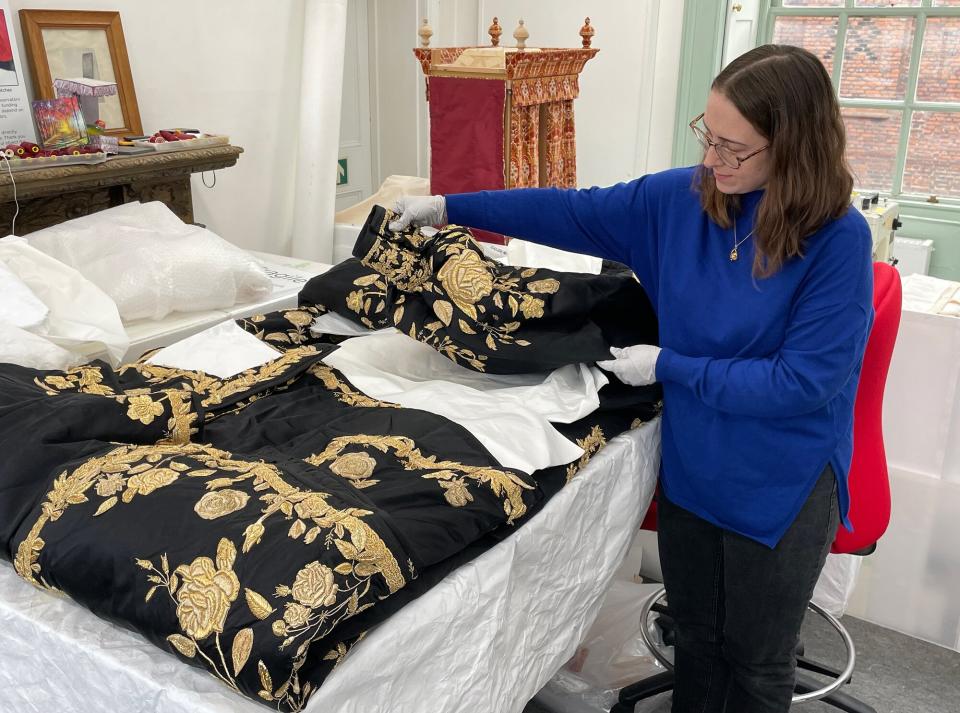 Dress Conservation, Hampton Court Palace