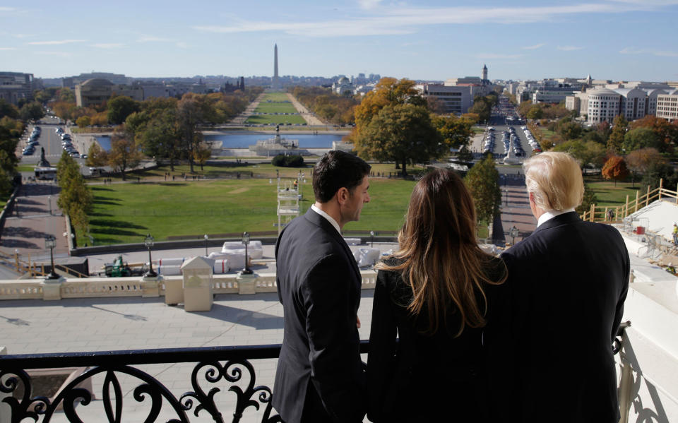 Donald Trump’s visit to the Capitol