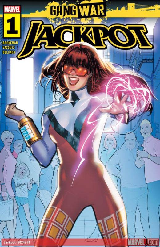 <p>Mary Jane Watson debuts in her own story as Jackpot.</p><p>Marvel</p>