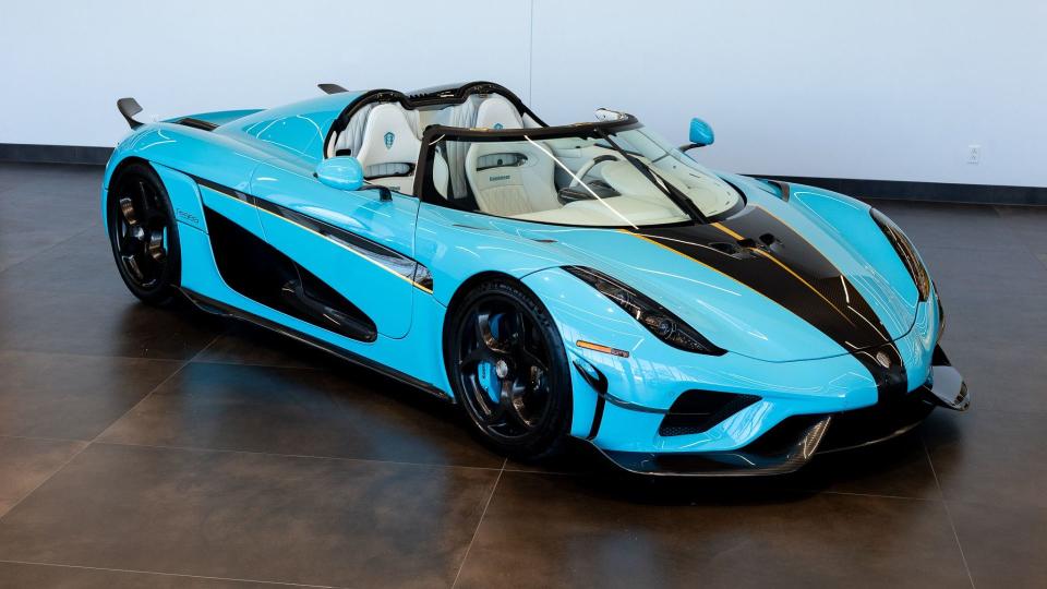 Owner Sells Koenigsegg Regera After Only 900 Miles of Driving